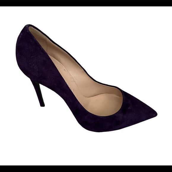 Casadei Suede High Heels NWOT - Picture 2 of 5